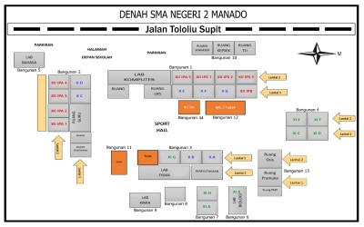 Peta Sekolah (Site Plan)